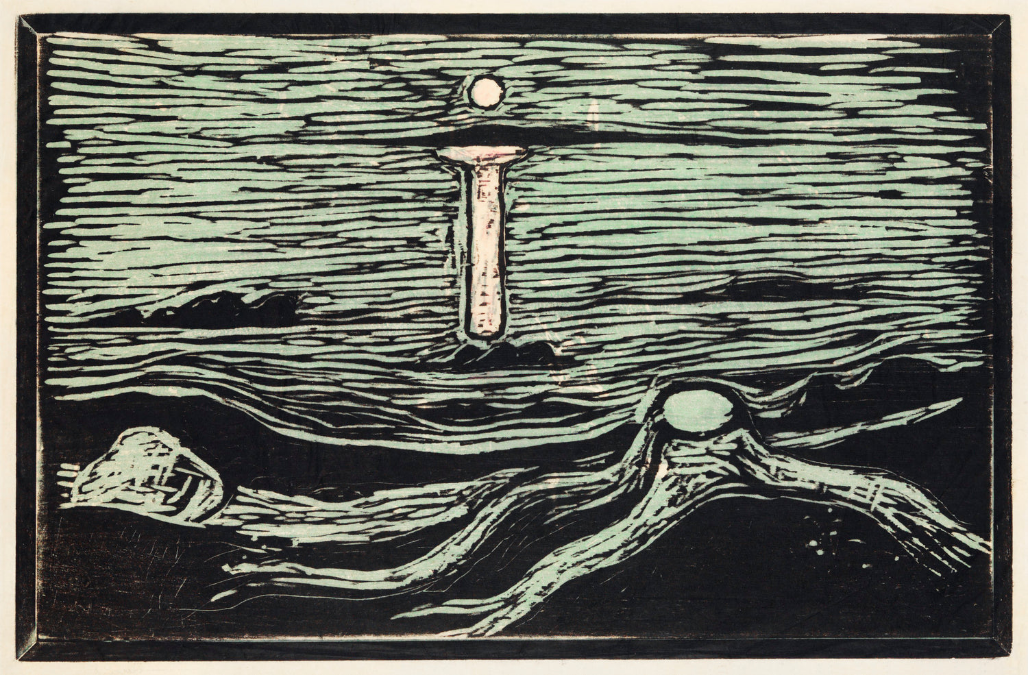 Mystical Shore (1897) by Edvard Munch