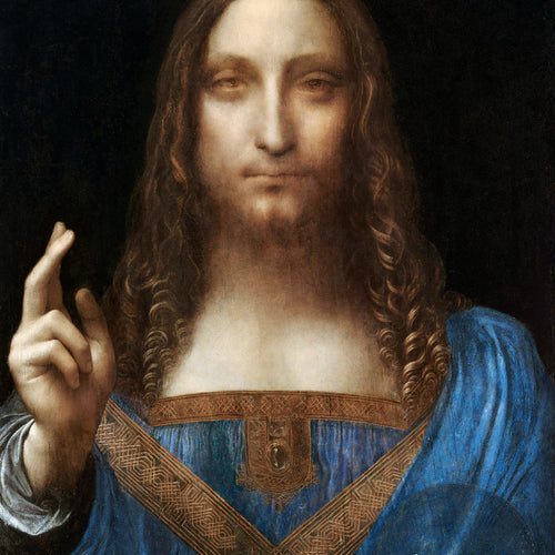 Salvator Mundi (1500) by Leonardo da Vinci