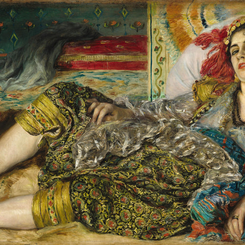 Odalisque (1870) by Pierre-Auguste Renoir