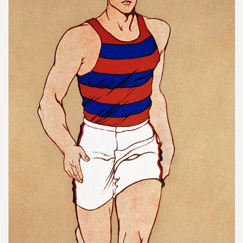 Athlete (1908) by Edward Penfield