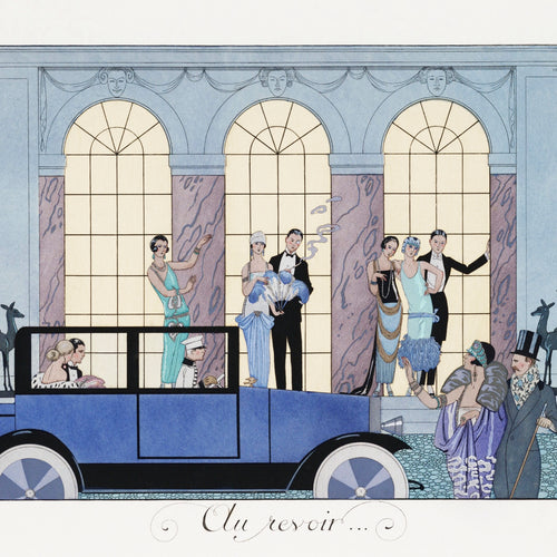 Au Revoir (1920) by George Barbier