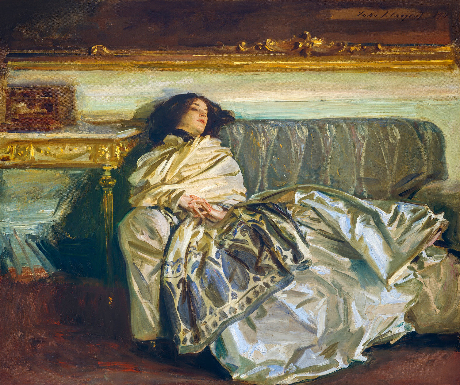 Nonchaloir (1911) by John Singer Sargent