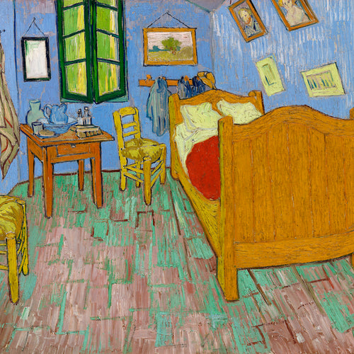 The Bedroom (1889) by Vincent van Gogh