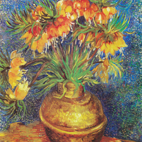 Imperial Fritillaries in a Copper Vase (1887) by Vincent van Gogh