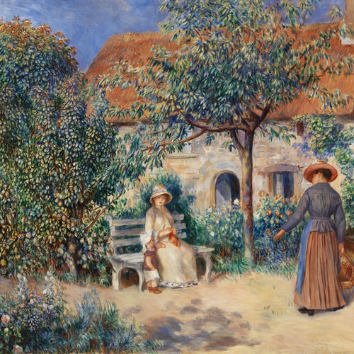 In Brittany (En Bretagne) (1886) by Pierre-Auguste Renoir