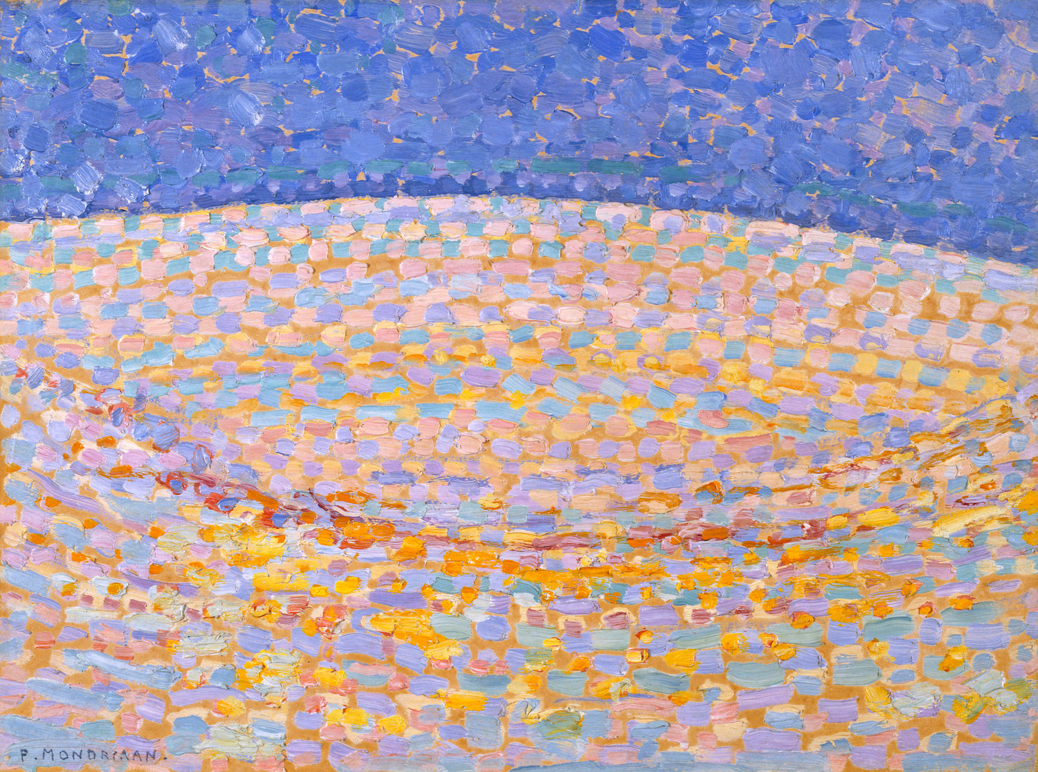 Dune III (1909) by Piet Mondrian