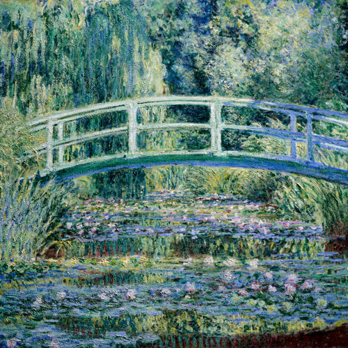 Water Lilies and Japanese Bridge (1899) by Claude Monet