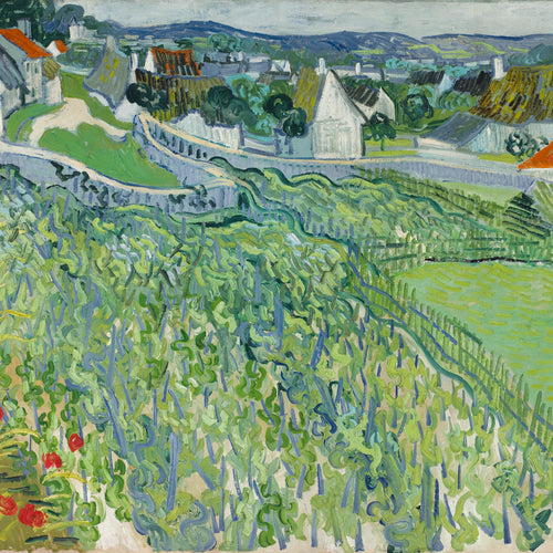 Vineyards at Auvers (1890) by Vincent van Gogh