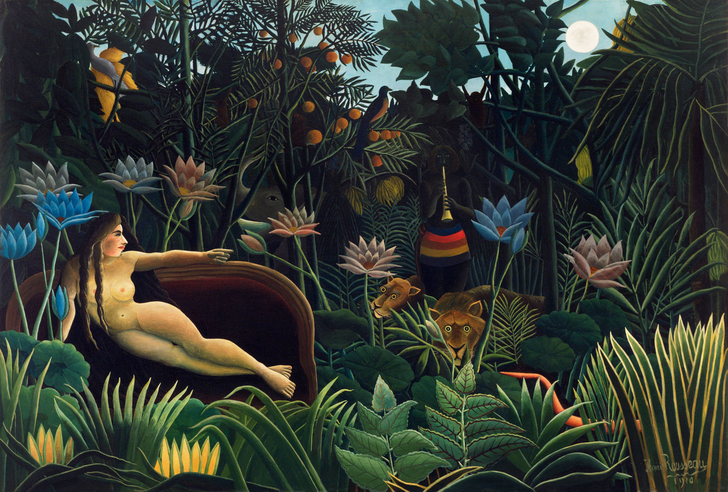 The Dream (1910) by Henri Rousseau