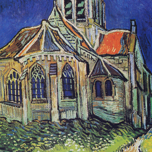 The Church at Auvers (1890) by Vincent van Gogh