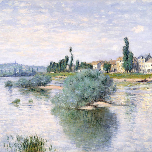 The Seine at Lavacourt (1880) by Claude Monet