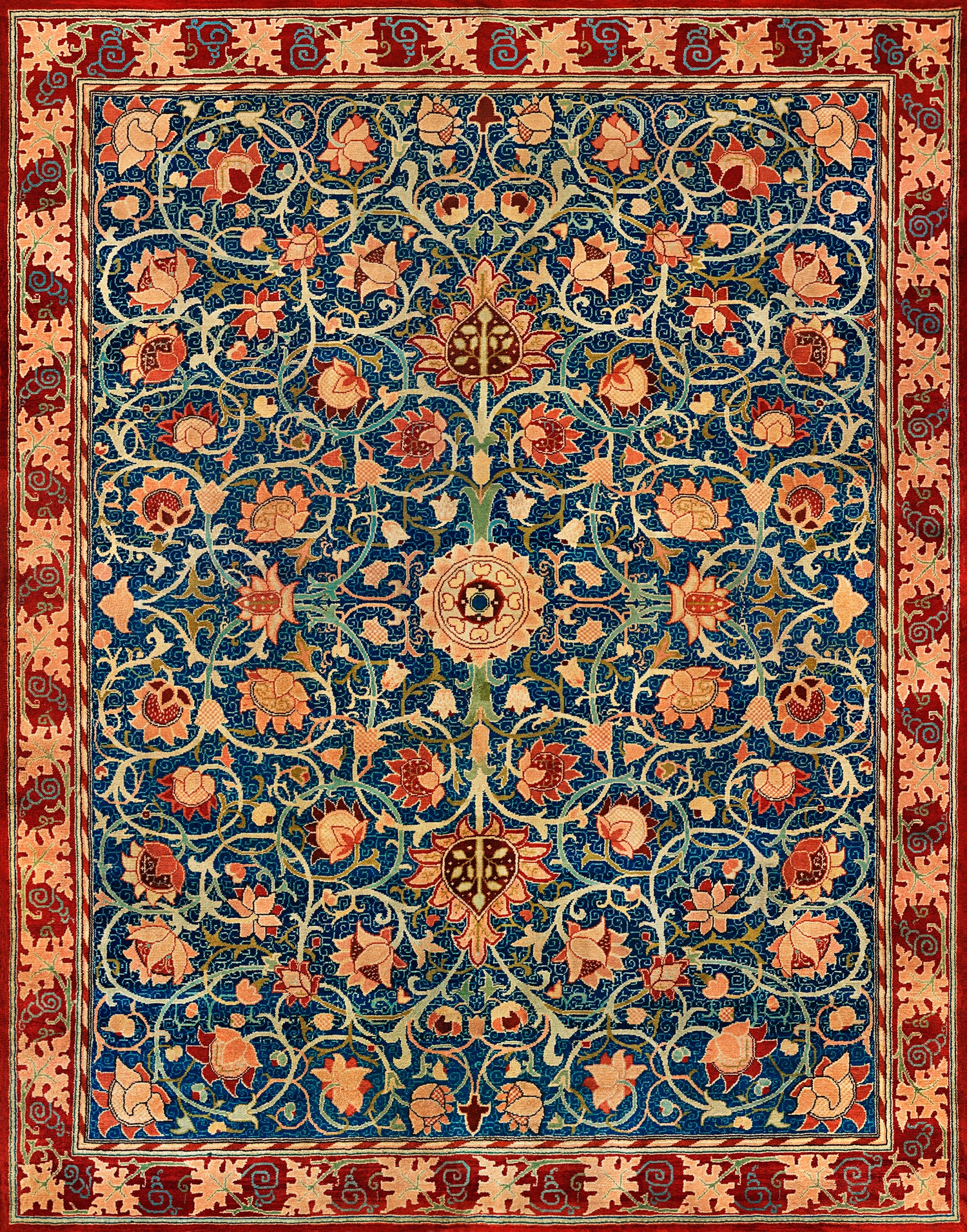 Holland Park Carpet (1834-1896) by William Morris