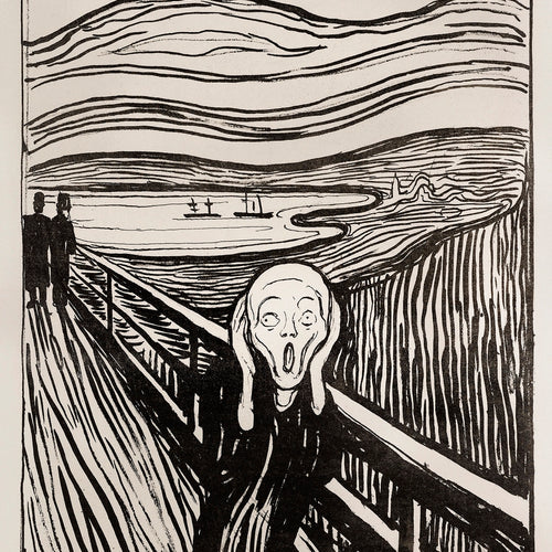 The Scream (1895) by Edvard Munch