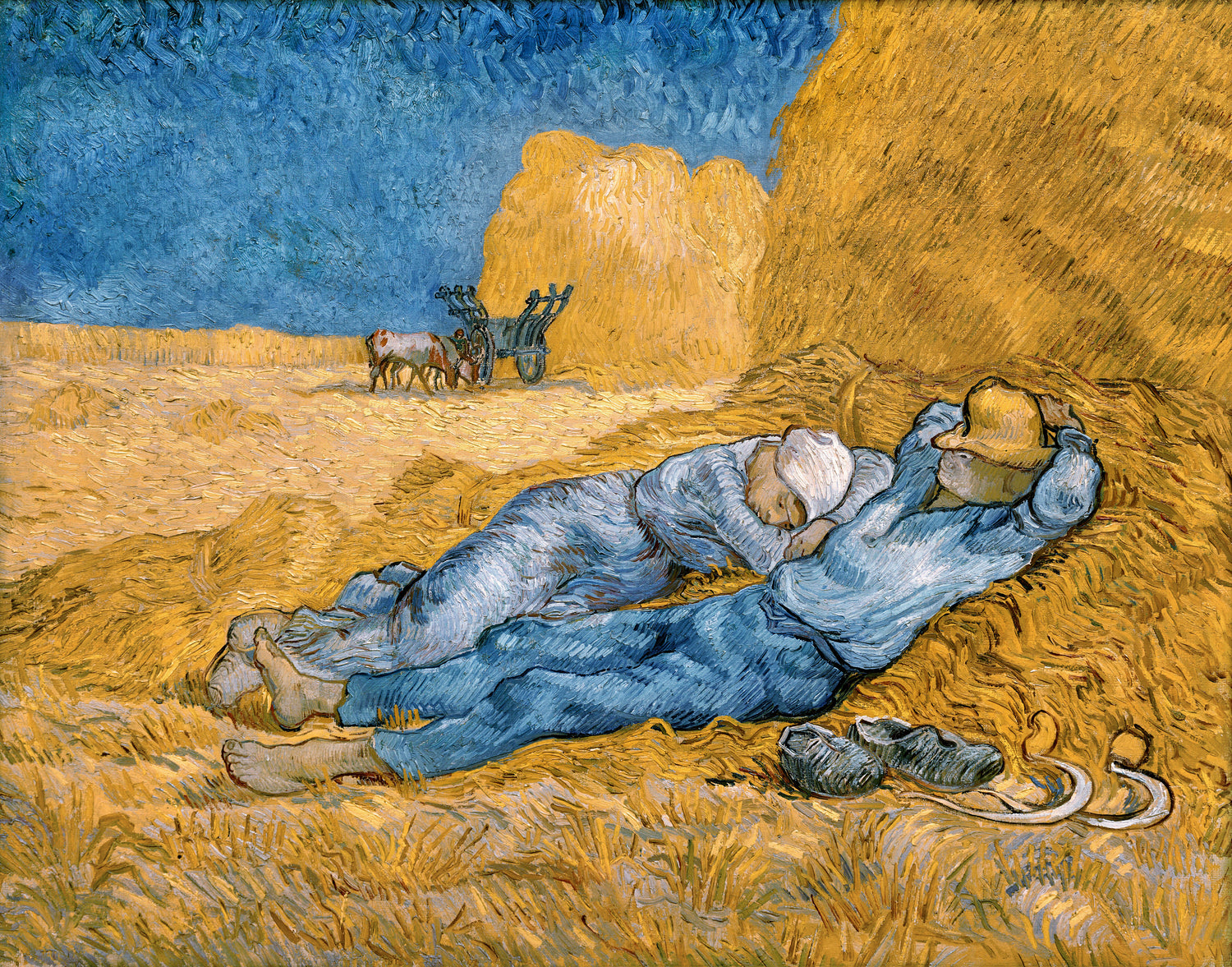 The Siesta (1890) by Vincent van Gogh