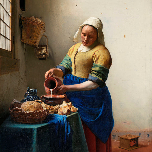 The Milkmaid (ca. 1660) by Johannes Vermeer