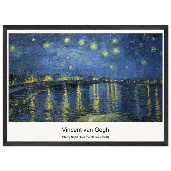 Almond blossom (1890) by Vincent van Gogh. Archival Print on Museum Quality Matte Paper. Premium Wood Framed Wall Art. Optimised Aspect Ratio.