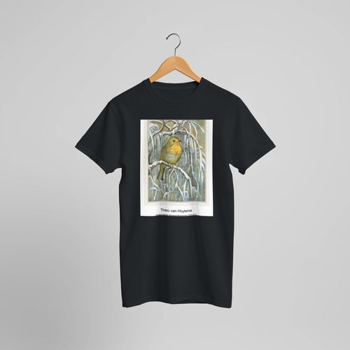Ducks (1873-1917) by Theo van Hoytema. Custom Print on a 100% Airlume Combed and Ring-Spun Cotton Unisex Crewneck T-shirt Optimised Aspect Ratio.