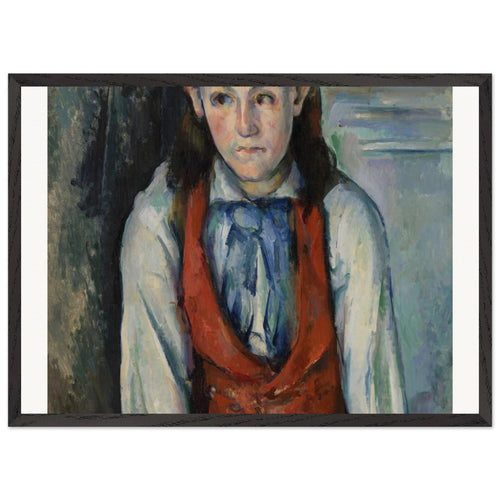 Abandoned House near Aix-en-Provence (1885-1887) by Paul Cézanne. Archival Print on Museum Quality Matte Paper. Premium Wood Framed Wall Art. Optimised Aspect Ratio.