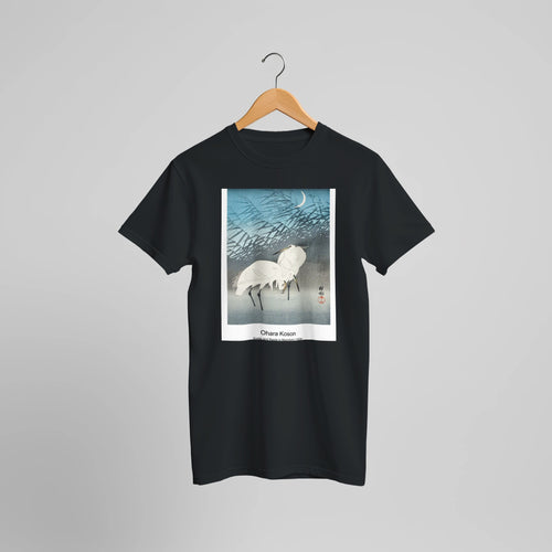 The Fairy Queen Takes an Airy Drive in a Light Carriage, a Twelve-in-hand, drawn by Thoroughbred Butterflies (1870) by Richard Doyle. Custom Print on a 100% Airlume Combed and Ring-Spun Cotton Unisex Crewneck T-shirt Optimised Aspect Ratio.