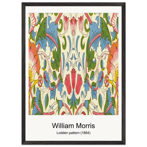 Strawberry Thief (1883) by William Morris. Archival Print on Museum Quality Matte Paper. Premium Wood Framed Wall Art. Optimised Aspect Ratio.