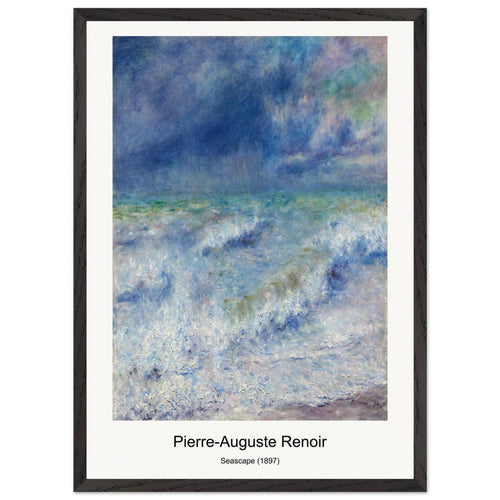 Two Sisters (On the Terrace) (1881) by Pierre-Auguste Renoir. Archival Print on Museum Quality Matte Paper. Premium Wood Framed Wall Art. Optimised Aspect Ratio.