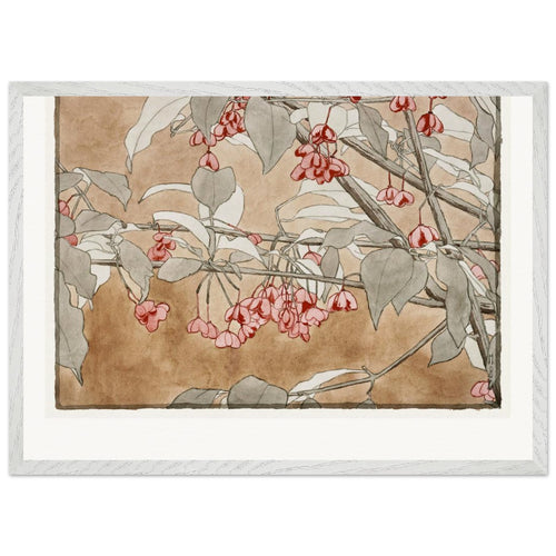 Burning Bush (1915) by Hannah Borger Overbeck. Archival Print on Museum Quality Matte Paper. Premium Wood Framed Wall Art. Original Aspect Ratio