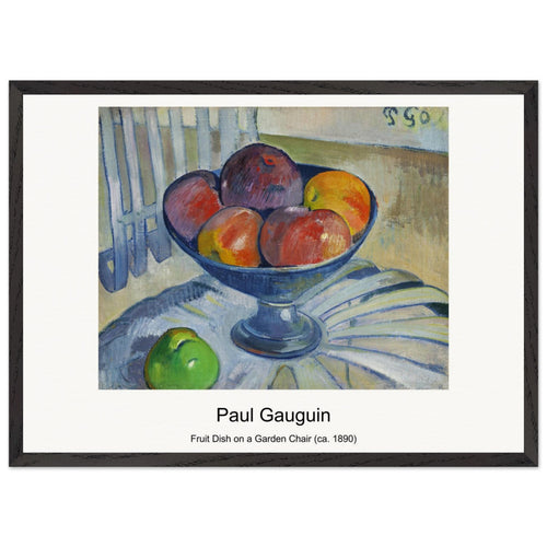 Chestnut Trees at Jas de Bouffan (1885-1886) by Paul Cézanne. Archival Print on Museum Quality Matte Paper. Premium Wood Framed Wall Art. Original Aspect Ratio