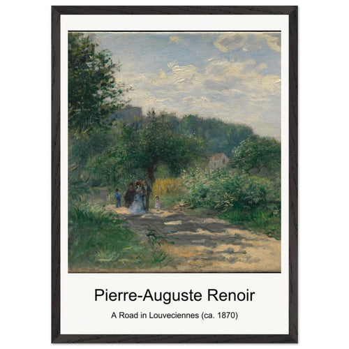 The Umbrellas (ca. 1881-86) by Pierre-Auguste Renoir. Archival Print on Museum Quality Matte Paper. Premium Wood Framed Wall Art. Original Aspect Ratio