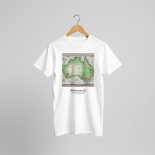 The Nymph of the Spring (after 1537) by Lucas Cranach. Custom Print on a 100% Airlume Combed and Ring-Spun Cotton Unisex Crewneck T-shirt Original Aspect Ratio