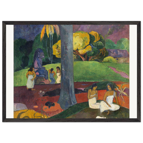 Fruit Dish (1890) by Paul Gauguin. Archival Print on Museum Quality Matte Paper. Premium Wood Framed Wall Art. Original Aspect Ratio