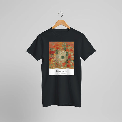 Dovecote at Bellevue (Pigeonnier de Bellevue) (1888-1889) by Pierre-Auguste Renoir. Custom Print on a 100% Airlume Combed and Ring-Spun Cotton Unisex Crewneck T-shirt Optimised Aspect Ratio.