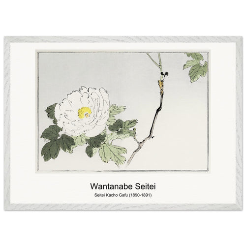 Seitei Kacho Gafu (1890-1891) by Watanabe Seitei. Archival Print on Museum Quality Matte Paper. Premium Wood Framed Wall Art. Original Aspect Ratio