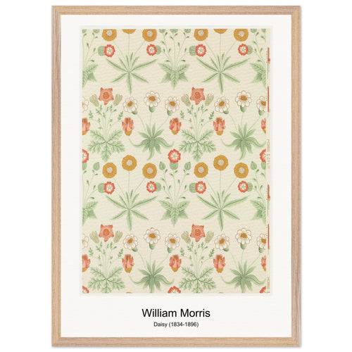 Daisy (1834-1896) by William Morris. Archival Print on Museum Quality Matte Paper. Premium Wood Framed Wall Art. Optimised Aspect Ratio.