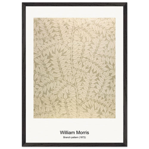 Acanthus (1879-1881) by William Morris. Archival Print on Museum Quality Matte Paper. Premium Wood Framed Wall Art. Original Aspect Ratio