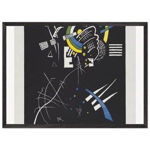 Houses at Murnau (1909) by Wassily Kandinsky. Archival Print on Museum Quality Matte Paper. Premium Wood Framed Wall Art. Optimised Aspect Ratio.