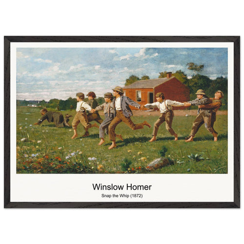 In the Garden (1874) by Winslow Homer. Archival Print on Museum Quality Matte Paper. Premium Wood Framed Wall Art. Original Aspect Ratio