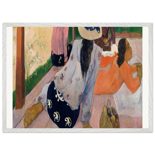 The Siesta (1892-94) by Paul Gauguin. Archival Print on Museum Quality Matte Paper. Premium Wood Framed Wall Art. Optimised Aspect Ratio.