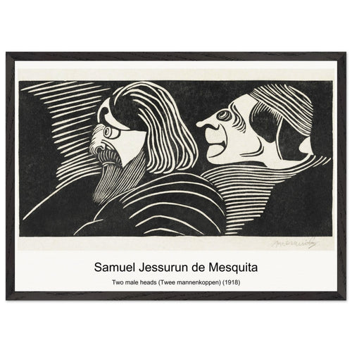 Cows (Koeien) (1916) by Samuel Jessurun de Mesquita. Archival Print on Museum Quality Matte Paper. Premium Wood Framed Wall Art. Optimised Aspect Ratio.