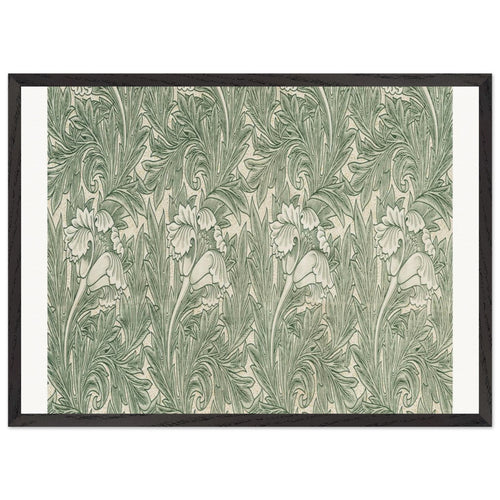 Medway pattern (1885) by William Morris. Archival Print on Museum Quality Matte Paper. Premium Wood Framed Wall Art. Optimised Aspect Ratio.