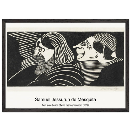 Cows (Koeien) (1916) by Samuel Jessurun de Mesquita. Archival Print on Museum Quality Matte Paper. Premium Wood Framed Wall Art. Original Aspect Ratio