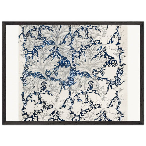 Venetian pattern (1864) by William Morris. Archival Print on Museum Quality Matte Paper. Premium Wood Framed Wall Art. Original Aspect Ratio