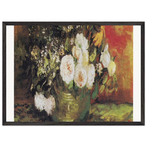 The Langlois Bridge (1888) by Vincent van Gogh. Archival Print on Museum Quality Matte Paper. Premium Wood Framed Wall Art. Optimised Aspect Ratio.