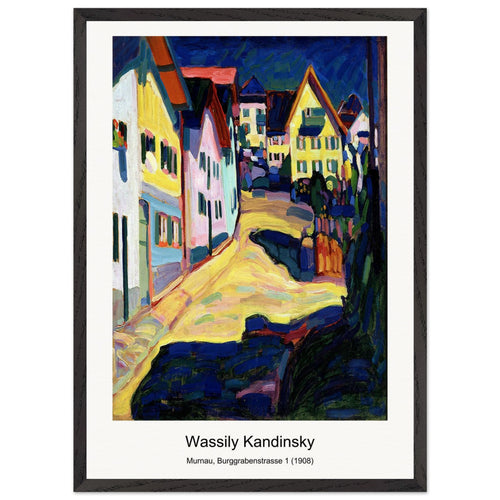 Kleine Welten VII (Small Worlds VII) (1922) by Wassily Kandinsky. Archival Print on Museum Quality Matte Paper. Premium Wood Framed Wall Art. Optimised Aspect Ratio.