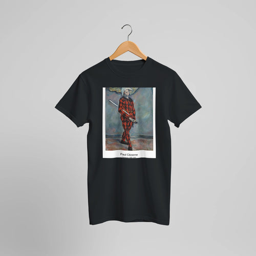 Still Life (Nature morte) (ca. 1892-1894) by Paul Cézanne. Custom Print on a 100% Airlume Combed and Ring-Spun Cotton Unisex Crewneck T-shirt Optimised Aspect Ratio.