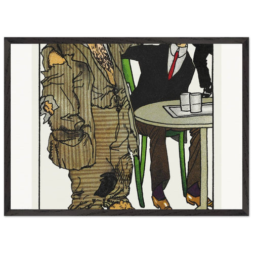 Pitbull Terrier (1912) by Moriz Jung. Archival Print on Museum Quality Matte Paper. Premium Wood Framed Wall Art. Original Aspect Ratio