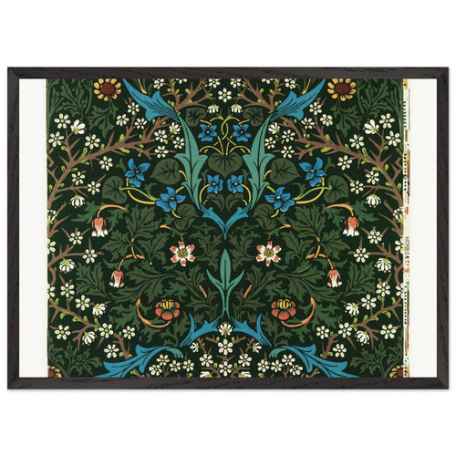 Strawberry Thief (1883) by William Morris. Archival Print on Museum Quality Matte Paper. Premium Wood Framed Wall Art. Original Aspect Ratio