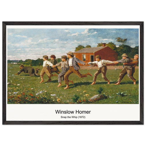 In the Garden (1874) by Winslow Homer. Archival Print on Museum Quality Matte Paper. Premium Wood Framed Wall Art. Optimised Aspect Ratio.