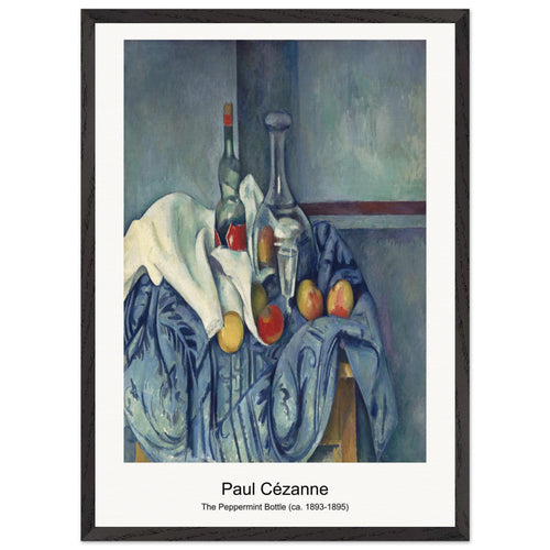 The Vase of Tulips (1890) by Paul Cézanne. Archival Print on Museum Quality Matte Paper. Premium Wood Framed Wall Art. Optimised Aspect Ratio.