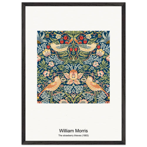 Fruit pattern wall decor (1862) by William Morris. Archival Print on Museum Quality Matte Paper. Premium Wood Framed Wall Art. Original Aspect Ratio