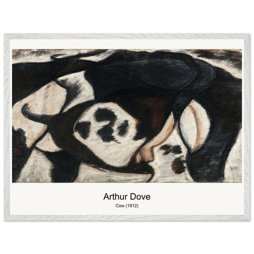 Cow (1912) by Arthur Dove. Archival Print on Museum Quality Matte Paper. Premium Wood Framed Wall Art. Optimised Aspect Ratio.